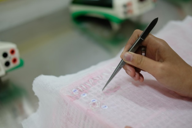 Etapy projektu haftu przedstawione graficznie